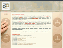 Tablet Screenshot of domotique-pratique.be